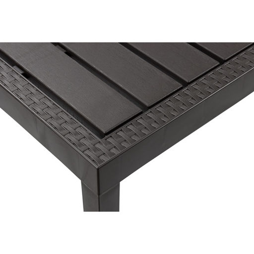 Стол садовый «Ротанг», пластик, 55×65×38 см, мокко