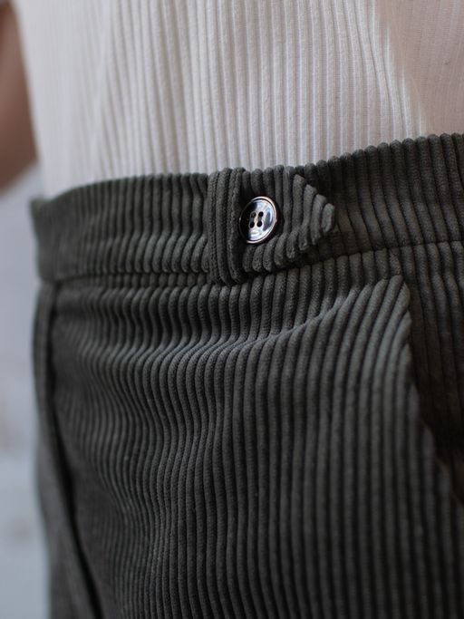 вельветовые брюки 4448-0579 - Трика фото 8