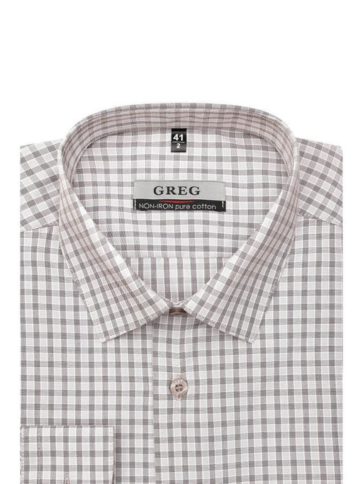 Сорочка мужская длинный рукав GREG 335/231/6112/Z  фото 3