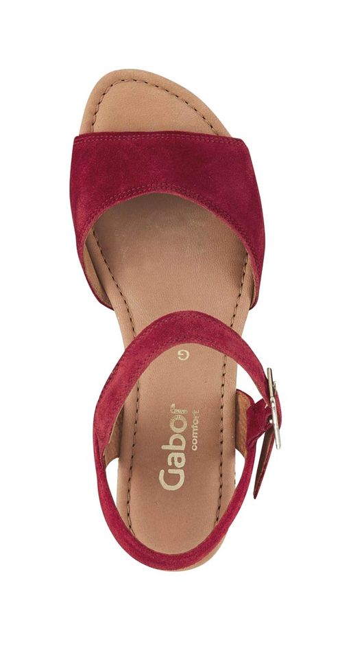 Босоножки, красные - Heine фото 3