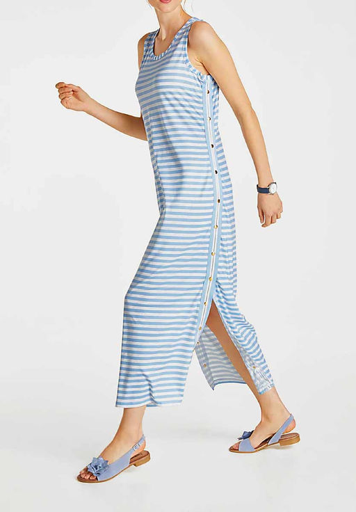 Платье макси, бело-голубой - Heine фото 7