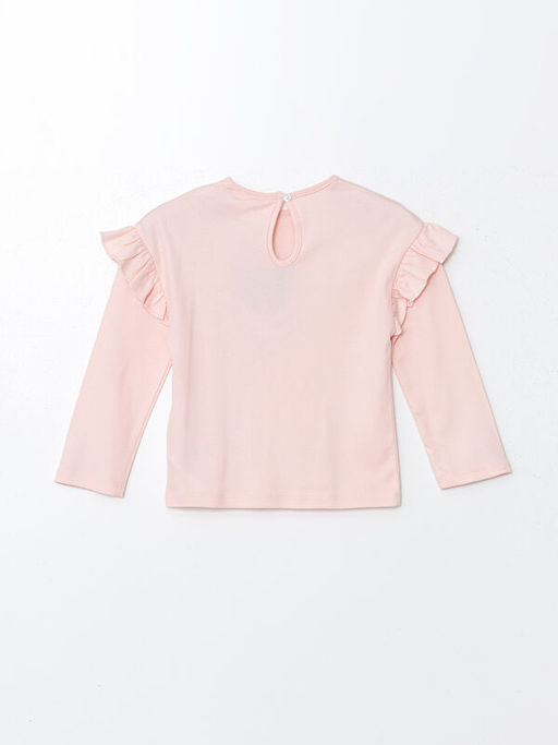 Bisiklet Yaka 101 Dalma?yal? Bask?l? K?z Bebek Pijama Tak?m - Waikiki фото 3