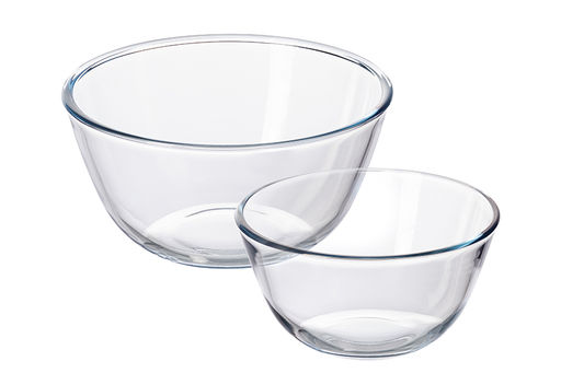 Набор 2 салатников 1050 мл, 2,1 л Crystal glass, стекло - Elan gallery фото 14