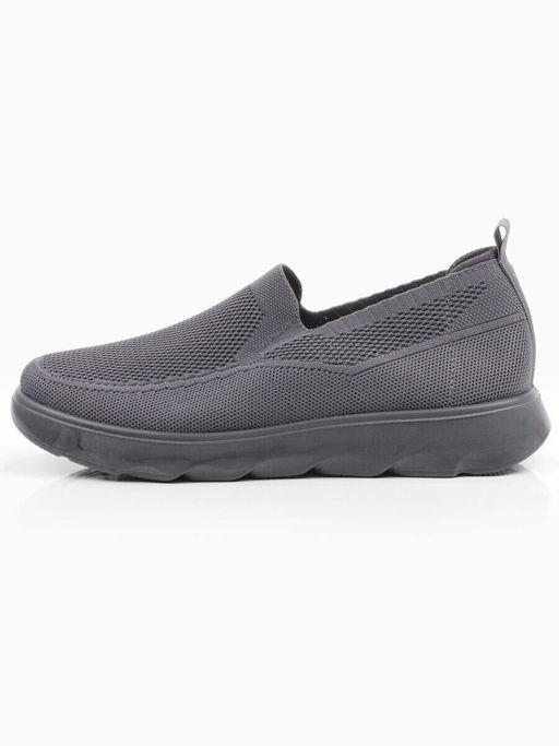 05-TEX-D03-08 GREY Полуботинки спортивные летние мужские (текстиль)