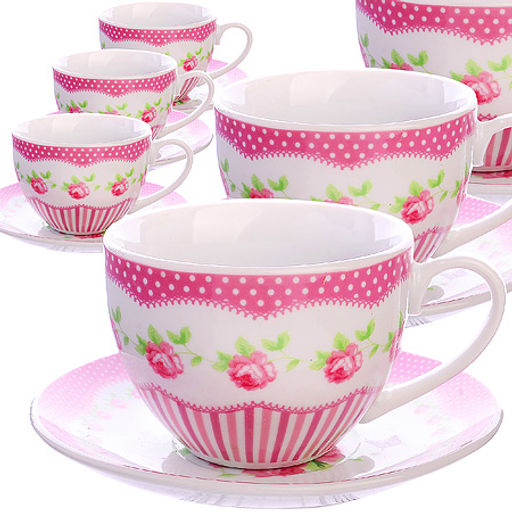 30876 Чайный сервиз 13пр с чайником 1л LR (х4) - Mayer&boch фото 2