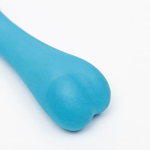 Игрушка жевательная Немалая кость, TPR, 16 см, синяя - Пижон фото 4