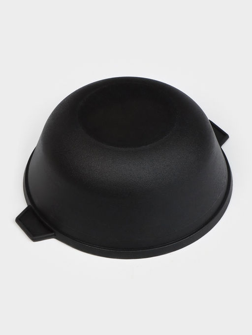 Котел литой Magma, 3 л, стеклянная крышка, чугун