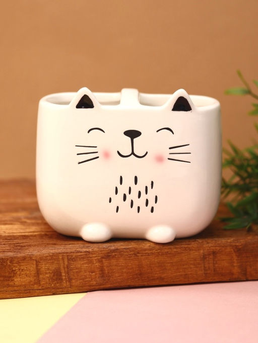 Подставка для зубных щёток Cute cat, 550 мл