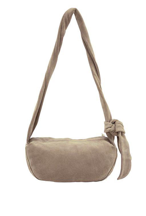 Замшевая сумка, песочная - Heine фото 3