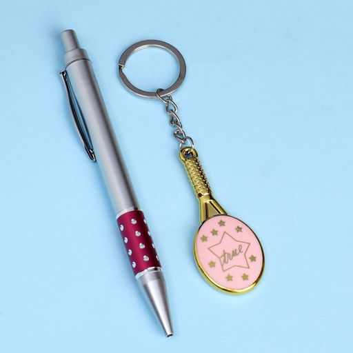 Набор подарочный 2в1 (ручка, брелок love) микс - Simaland фото 2