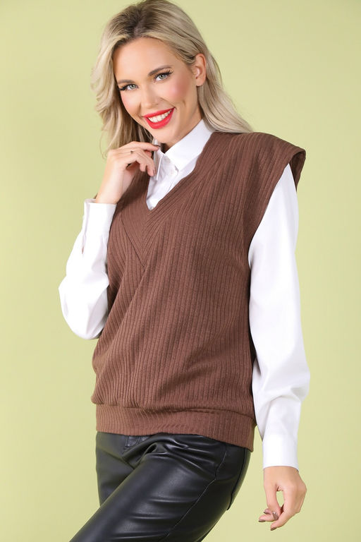 Жилет Элли (мокко)