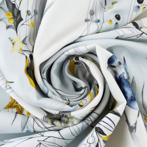 Скатерть новогодняя "Этель" Snow animals 149х110см с ГМВО, 100%хл, 190г/м2