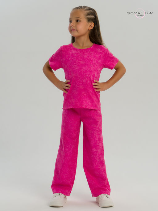 Костюм Лето варенка фуксия - Sovalina фото 13