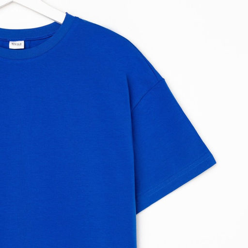 Футболка женская MINAKU OVERSIZE FIT, цвет электрик, размер 42