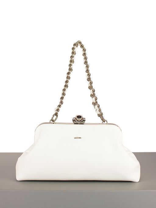 LACCOMA сумка Паола-Л815-белый эко кожа хлопок фото 3