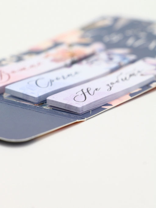 Цена за 3 шт. Подарочный набор, мини ручка, стикеры-закладки 20 л. Весна - Artfox фото 4