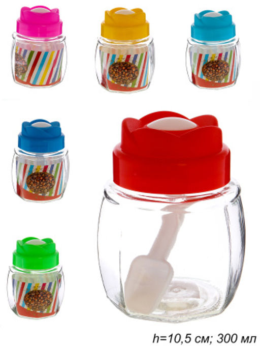 Сахарница 300 мл с ложкой / BBA4 /уп 96/ - Галеонтрейд фото 3