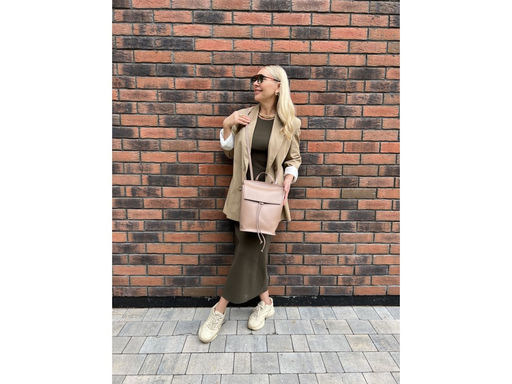 Рюкзак женский Lanotti YN215/бежевый