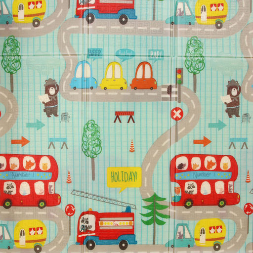 Коврик игровой 180*200*0,8 см Город