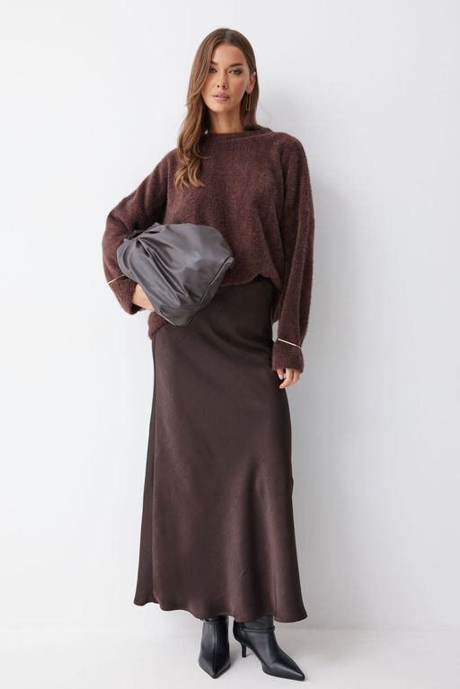 Джемпер LYUSHe 4231 коричневый фото 3