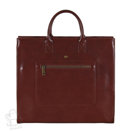 Сумка женская кожаная  5001NN brown Natale Navetta в Новосибирске