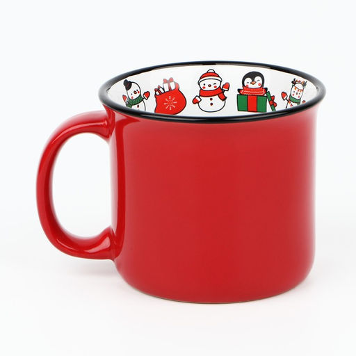 Кружка керамическая новогодняя «С Новым годом!», 450 мл