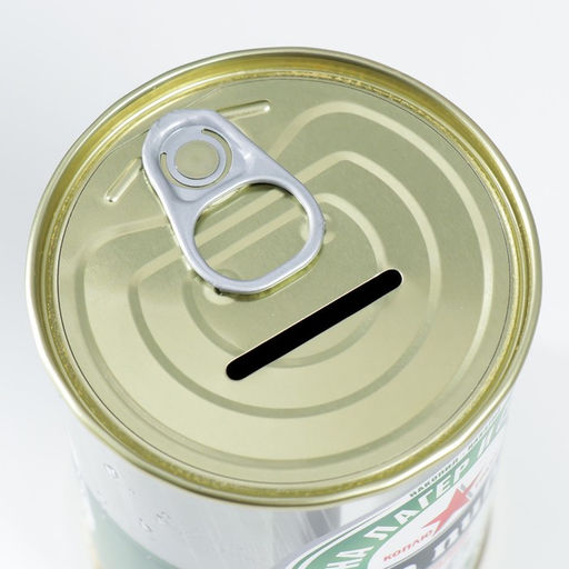 Копилка для денег «Банка. Коплю на пиво», металл