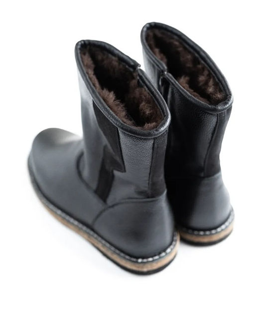 Сапоги мужские кожаные Байкал, войлочная подошва