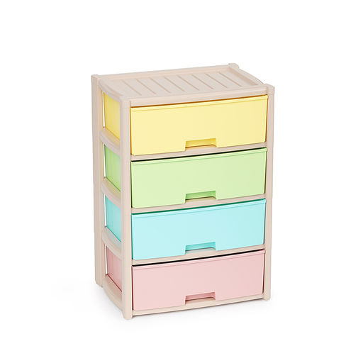 Комод "Колорит" 4-х секцион. широкий (цветной)