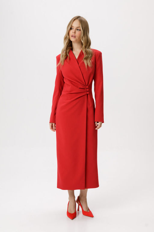 Платье Pirs 6299 красный фото 2