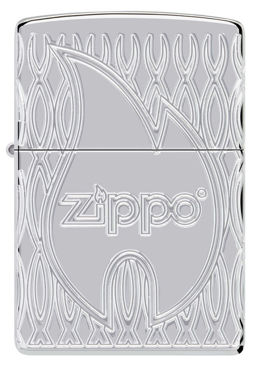 Зажигалка ZIPPO Armor® Пламя | Flame Design 48838  фото 2