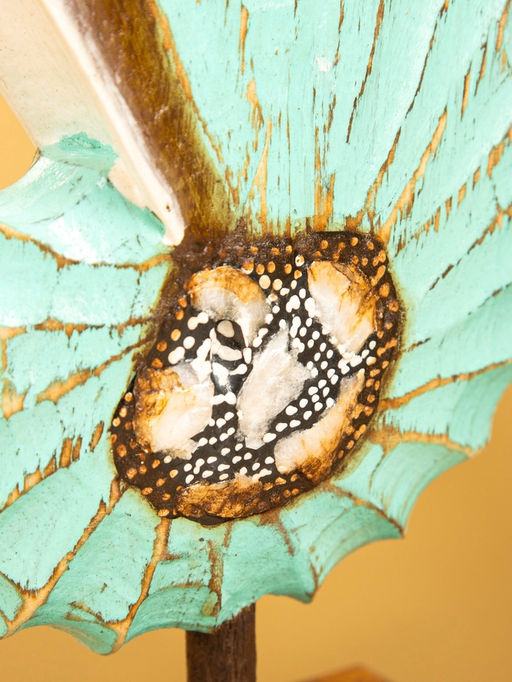 Набор сувенирный «Раковины», h=35 см, h=30 см, h=25 см, дерево, бирюзовый