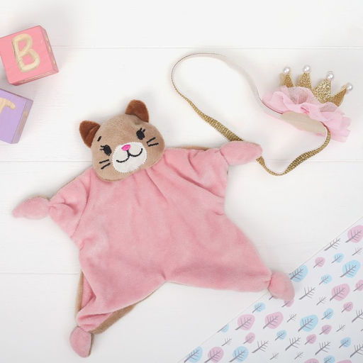 Игрушка Кошечка, корона, для новорождённых - Крошка я фото 2