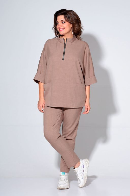 Костюм Liona Style 862 мокко  фото 2