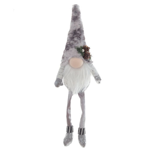 Игрушка набивная "Гном", L12 W7 H43/17 см, 2в.