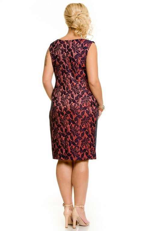 Платье 621 коралловый - Novita фото 3