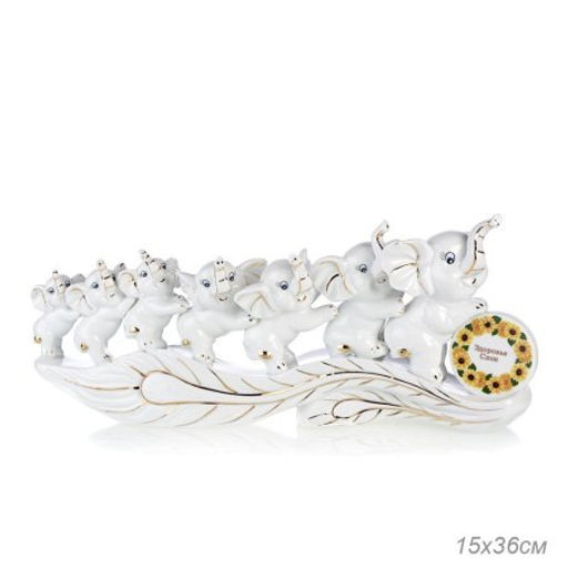 Статуэтка Семь слоников 15*36 см / W358/1 /уп 18/ - Галеонтрейд фото 4
