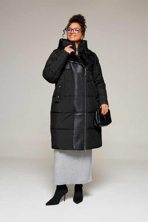 Пальто Beautiful Free 8011 черный