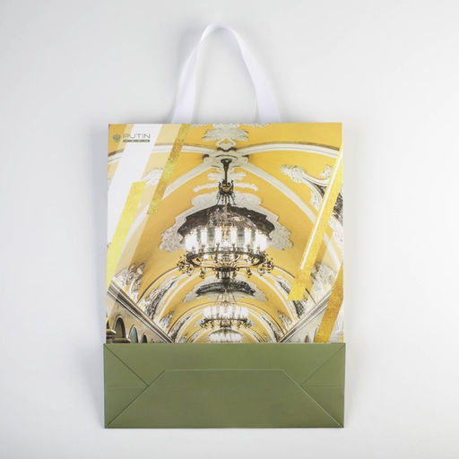 Пакет ламинированный вертикальный Русская душа, L 40 31 11,5 см - Дарите счастье фото 4