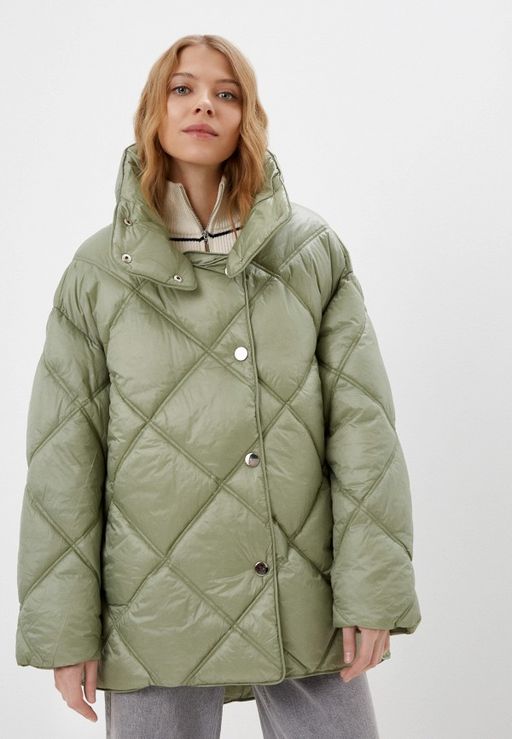 Утепленная куртка чайного оттенка - Incity фото 5