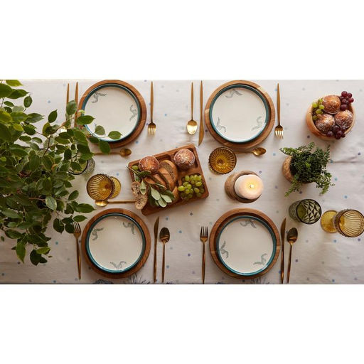 Скатерть Этель. Незабудки, 149?110 см, 100% хлопок, саржа 190 г/м?