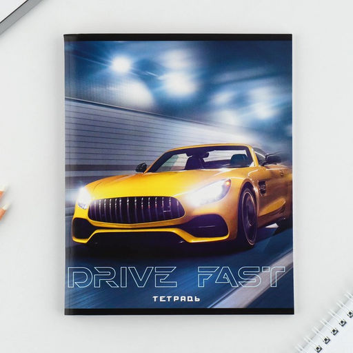 Цена за 5 шт. Тетрадь в клетку, 48 л., А5, на скрепке, блок №2 Машины МИКС - Artfox study фото 4