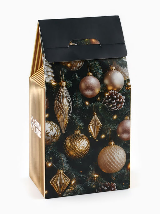 Подарочный набор новогодний Уюта в Новом году, чай 50 г, печенье с предсказанием, ежедневник - Фабрика счастья фото 8