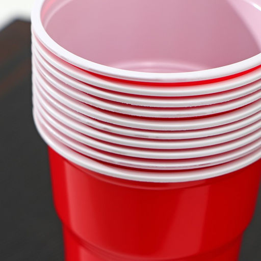 Цена за 100 шт. Стакан одноразовый Факел Экстра, 500 мл, цвет красно-белый - Simaland фото 6