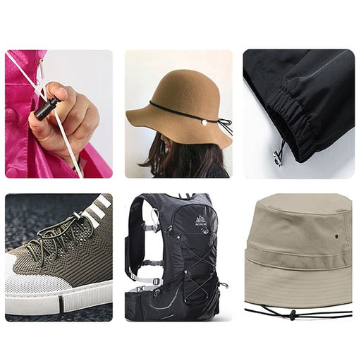 Резинка шляпная, 2 мм, 50±1 м, чёрная