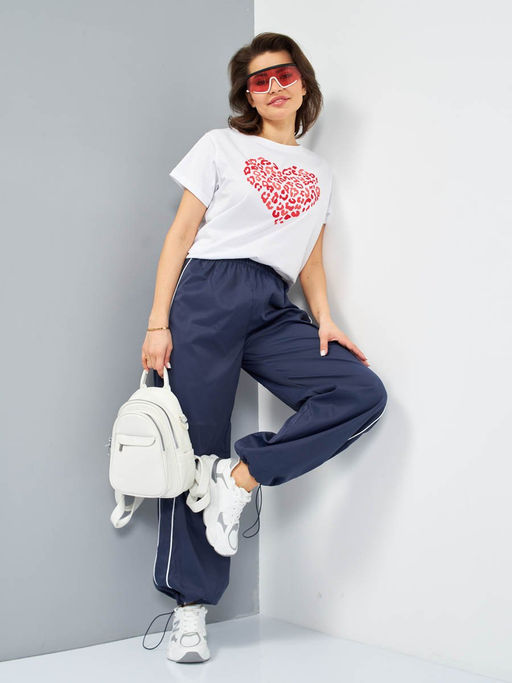 Футболка женская _ 12722/Heart - F5 фото 4