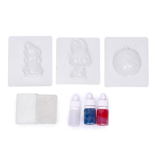 Мыло своими руками на новый год «Северное сияние», набор для творчества