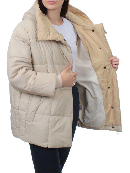 3071 BEIGE Куртка зимняя облегченная (150 гр. холлоффайбер) - Fashion фото 7