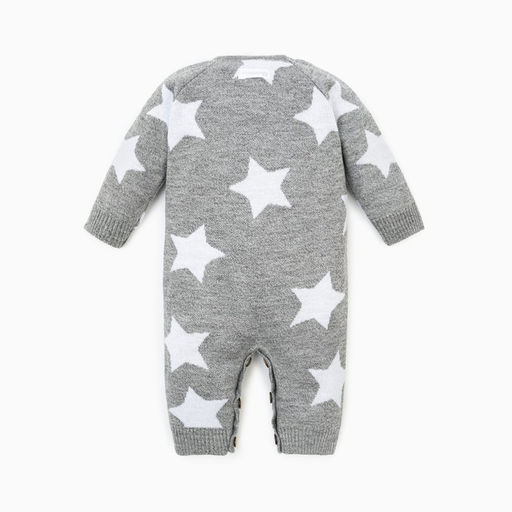 Комбинезон вязаный Крошка Я Звезды рост 62-68 см  фото 6