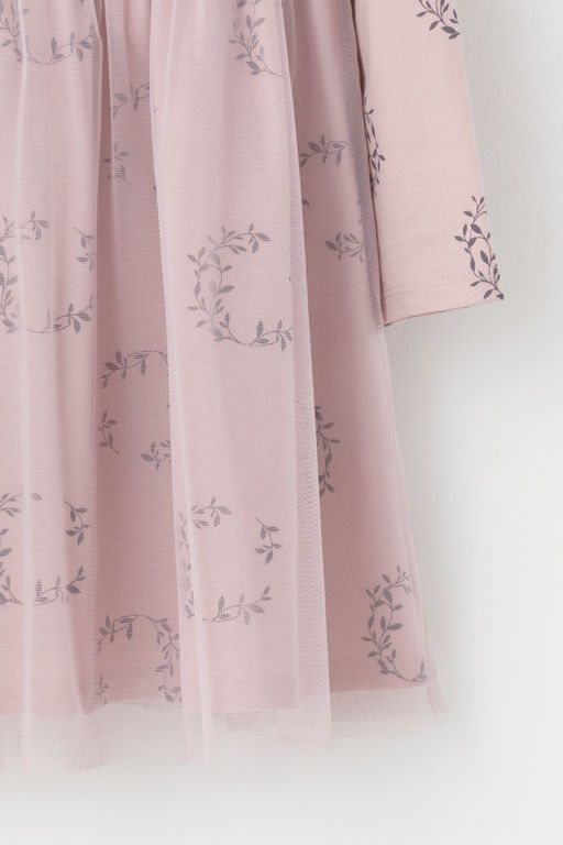 Crockid _ КР 5916/розово-сиреневый,веточки к525 платье для дев  фото 7